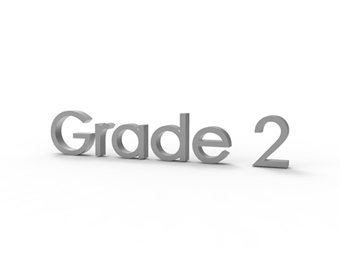 Grade 2 טיטניום