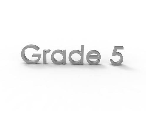 Grade 5 טיטניום